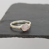 Raw Morganite Ring - Boutee