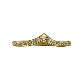 Eternal Wave 18ct Yellow Gold Diamond Ring - Boutee