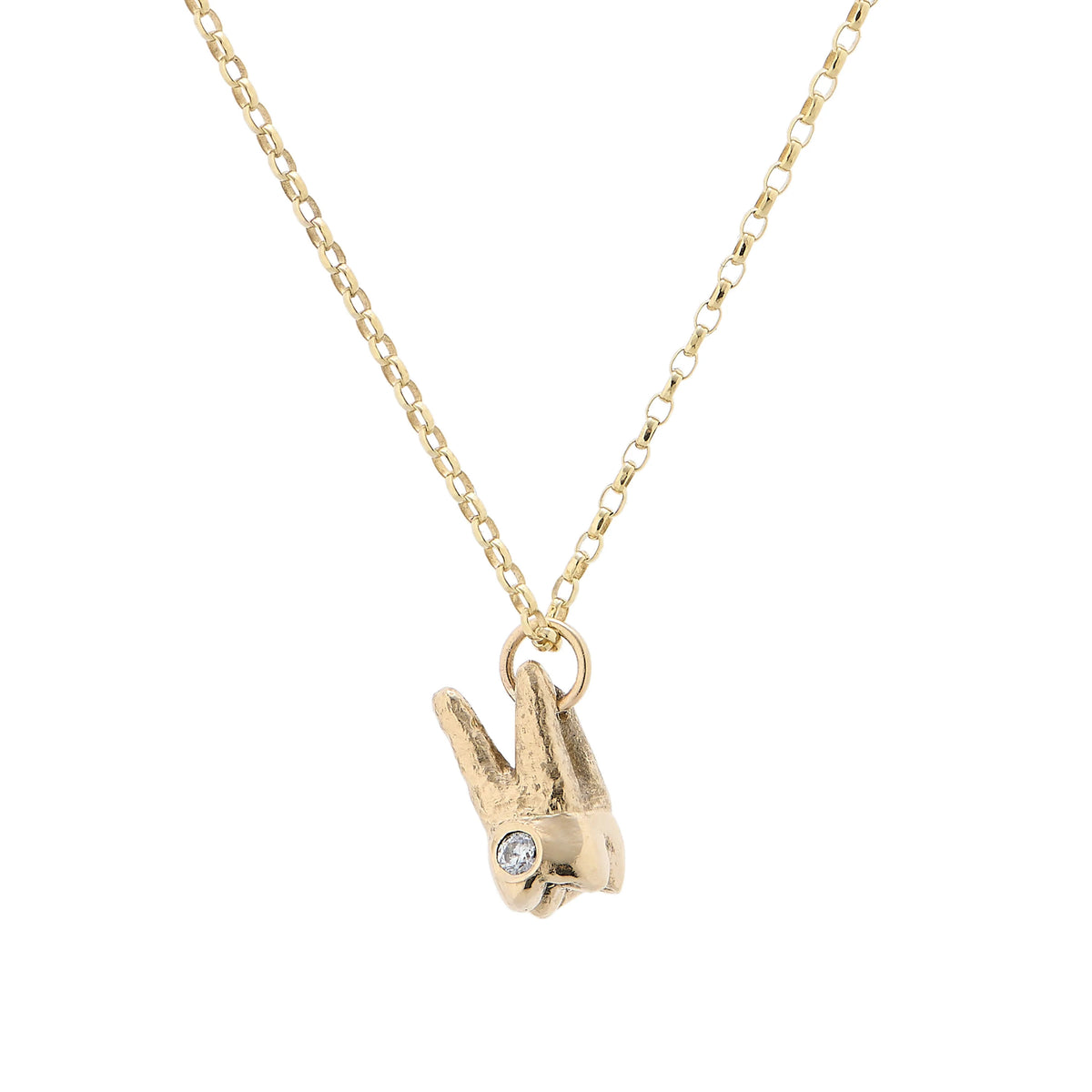 Human Tooth Necklace - Boutee