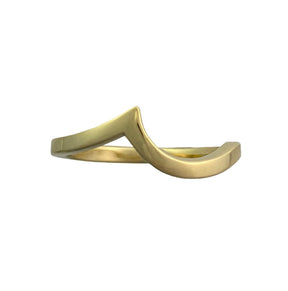 Ocean Wave 18ct Gold Ring - Boutee