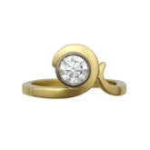 Eternal Wave 18ct Gold Diamond Ring - Boutee