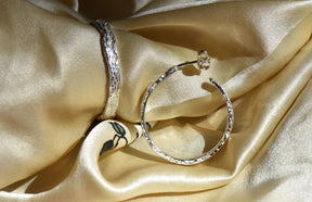 Skinny London Plane Hoops - Boutee