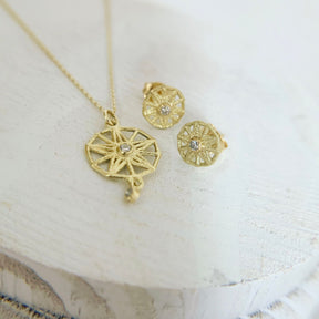 Diamond Mini Star Studs - Boutee
