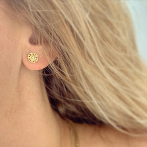 Diamond Mini Star Studs - Boutee