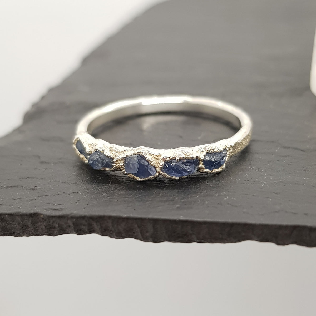 Hearts of Stars Multi Raw Sapphire Ring - Boutee