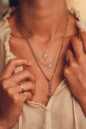 Diamond Star Necklace - Boutee