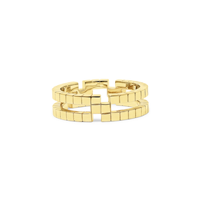 Kiki Ring | Gold Vermeil & Rhodium Plated Silver - Boutee